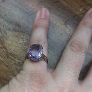 Antique Natural Amethyst